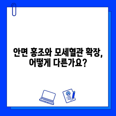 안면 홍조와 모세혈관 확장, 브이빔과 주사염 치료의 차이점 비교 | 안면 홍조 치료, 모세혈관 확장 치료, 브이빔, 주사염, 비교 분석