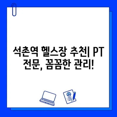 석촌역 헬스장| PT 관리 받으면 회원권 무료 | 혜택, 가격, 추천 헬스장