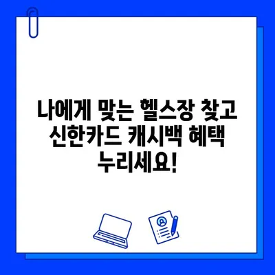 신한카드로 결제하면 캐시백 혜택! 헬스장 추천 | 신한카드, 캐시백, 헬스장, 운동