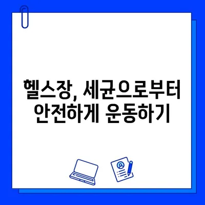 헬스장 세균 박멸! 완벽 살균 & 소독 가이드 | 헬스장 청결, 위생 관리, 바이러스 예방