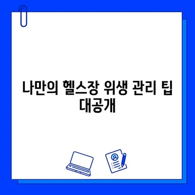 헬스장 세균 박멸! 완벽 살균 & 소독 가이드 | 헬스장 청결, 위생 관리, 바이러스 예방