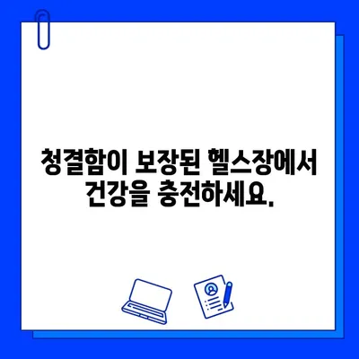 청결함이 보장된 헬스장| 운동을 더 즐겁게 | 쾌적한 환경, 긍정적인 운동 경험, 추천 헬스장