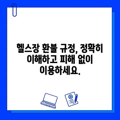 헬스장 연간 회원권 환불 규정, 정상 요금 vs 할인 요금 비교 분석 | 헬스장, 환불, 계약, 소비자 권리