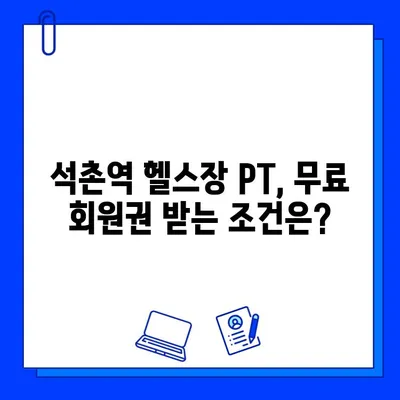 석촌역 헬스장 PT 관리 시 무료 회원권 혜택 받는 방법 | 석촌역, PT, 헬스장, 무료 회원권, 혜택