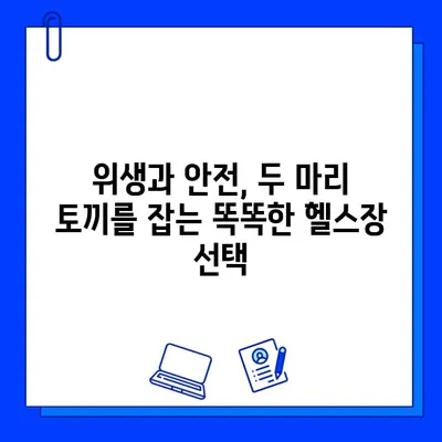 깨끗한 헬스장| 운동의 안전하고 즐거운 공간을 찾는 방법 | 위생, 안전, 헬스장 선택 가이드