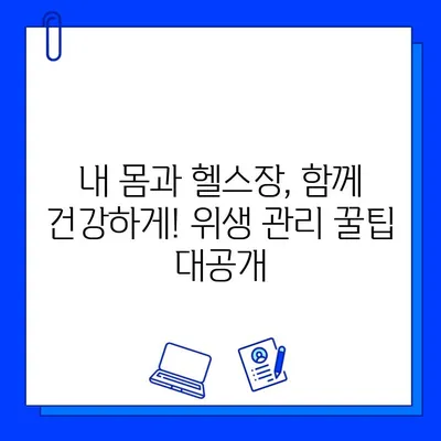 헬스장 청결 유지, 이제 걱정 끝! 10가지 실천 팁 | 헬스장 위생, 청결 관리, 운동 환경