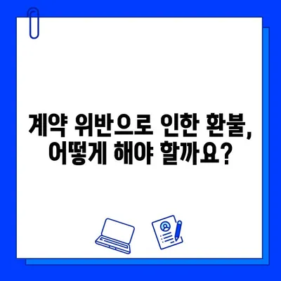 헬스장 회원권 환불, 성공적인 방법 총정리 | 계약 위반, 탈퇴, 환불 조건, 주의 사항